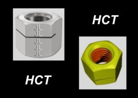 OTHER TYPE OF SLOTTED SELF LOCKING NUTS - HCT