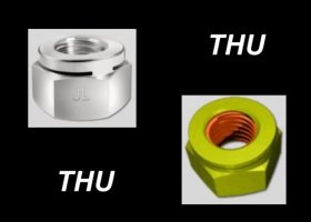 OTHER TYPE OF SLOTTED SELF LOCKING NUTS - THU